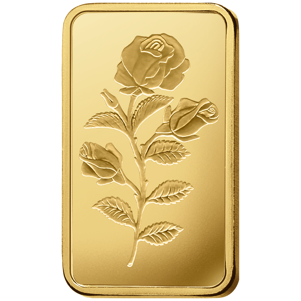 1 Gram Gold Bar - PAMP Suisse - Rosa