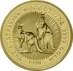 1 oz Gold Nugget - Common Date - Perth Mint